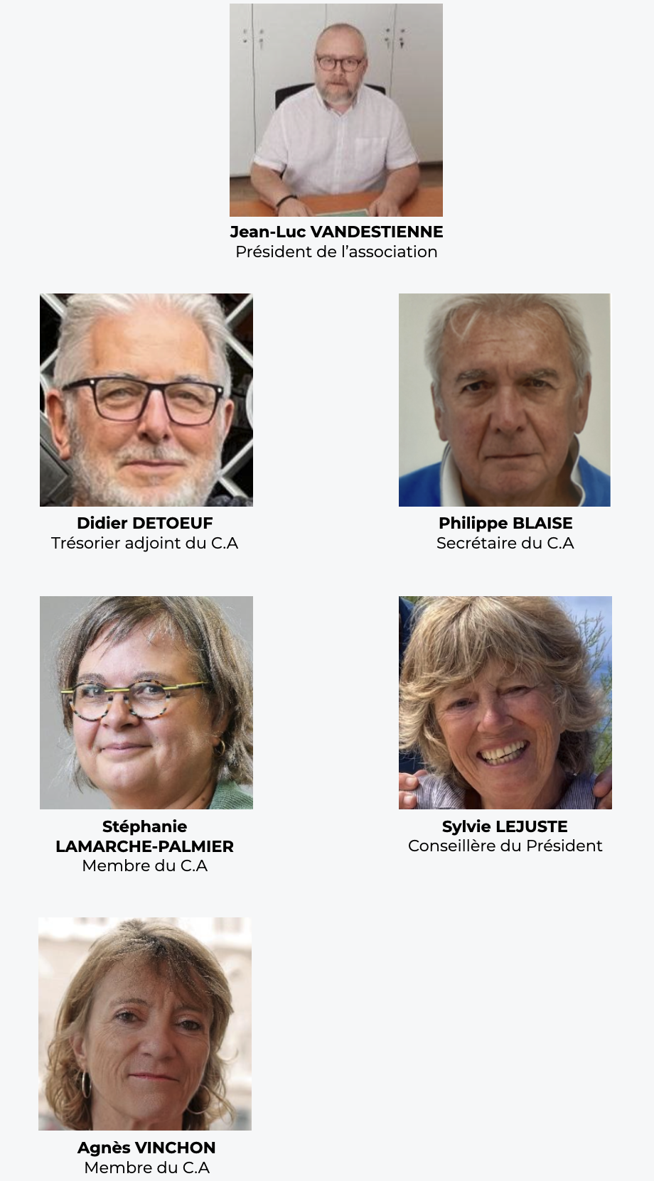 Bureau de l'association Eole